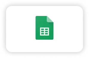 google sheet logo